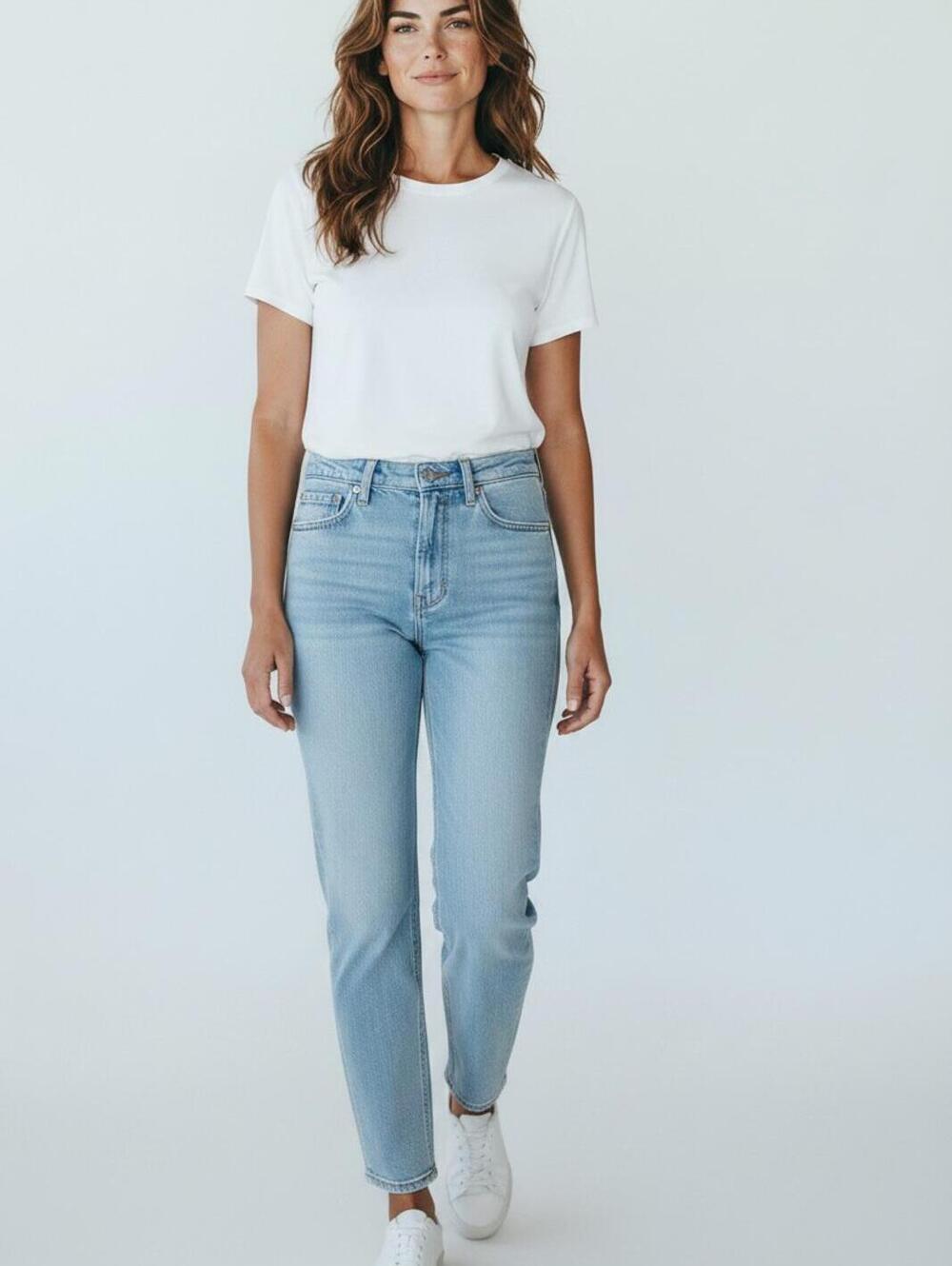 AGOLDE Women's Size 24 Light Wash Straight Leg Jeans Premium Denim EUC